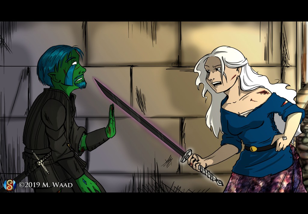 Solstice skeptical of Avad being a Bright Blade